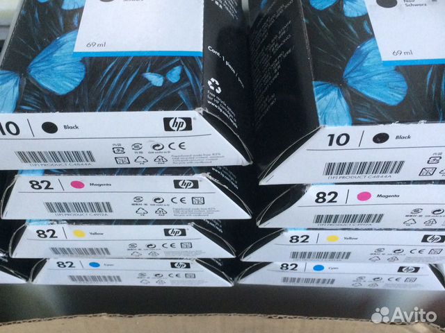 Чёрный картридж C4844A