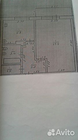 1-к квартира, 35 м², 4/5 эт. 1-к квартира, 35 м², 4/5 эт.