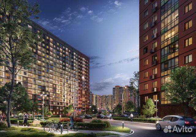 1-к квартира, 36 м², 6/17 эт.