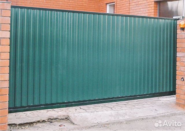 Откатные ворота под ключ Откатные ворота под ключ