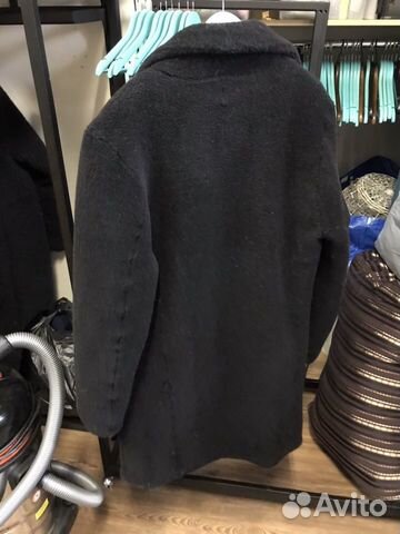 Пальто мужское шуба дубленка из овчины зимнее