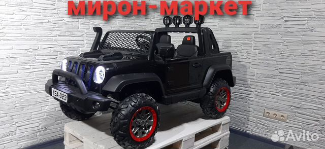 Детский электромобиль джип 4х4