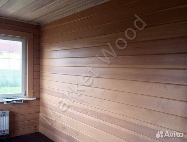 Имитация бруса 20х165х4000 Прима Лиственница Имитация бруса 20х165х4000 Прима Лиственница