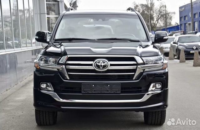 Губа переднего бампера Toyota Land Cruiser 200