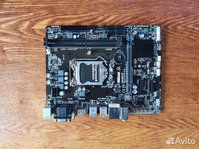 Сокет 1151. На з.ч./восстановление. Gigabyte GA-H1