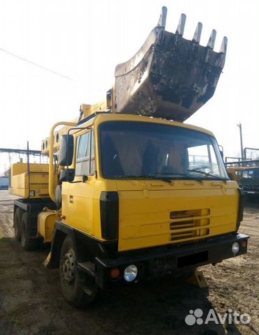Экскаватор-планировщик Tatra 815 UDS-214 (Татра) Экскаватор-планировщик Tatra 815 UDS-214 (Татра)