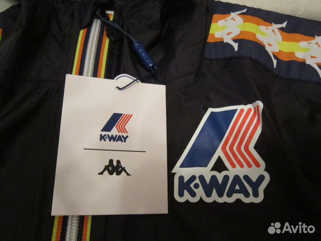 Ветровка K-way/Kappa XS новая США оригинал плащ Ветровка K-way/Kappa XS новая США оригинал плащ