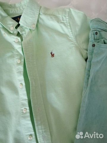 Рубашка ralph lauren джинсы zara