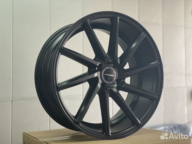 Vossen CVT R18 4-100 черный матовый