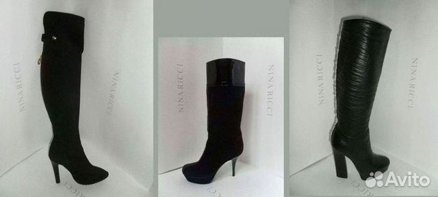 Оригинал Saint Laurent Casadei Сапоги Полусапожки
