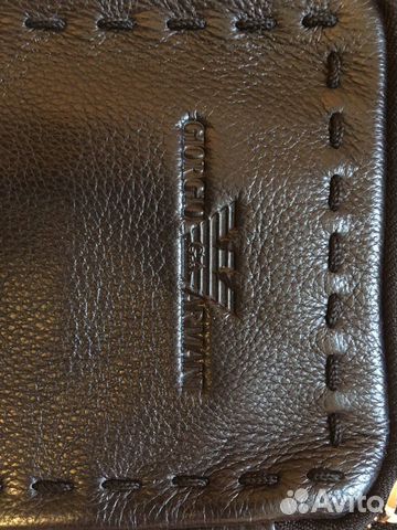 Мужская сумка через плечо «Armani»