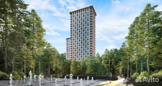 1-к квартира, 36.8 м², 4/27 эт. 1-к квартира, 36.8 м², 4/27 эт.