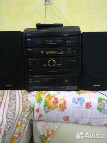 Центр Sharp с винилом Центр Sharp с винилом