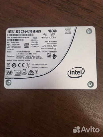 Жесткий диск ssd Intel Жесткий диск ssd Intel