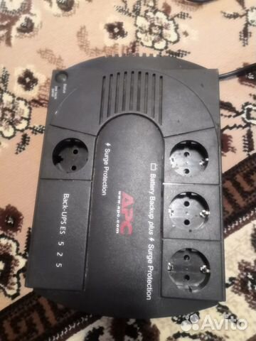 Ибп APC Back-UPS 525VA 230V (черный)