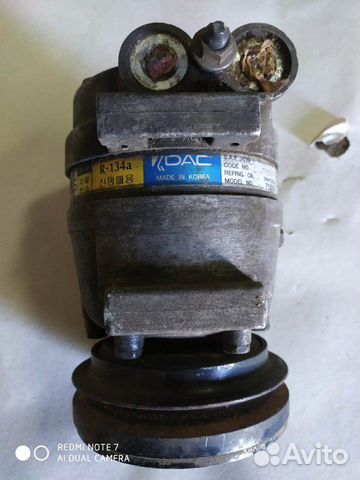 Компрессор кондиционера Chevrolet Lanos