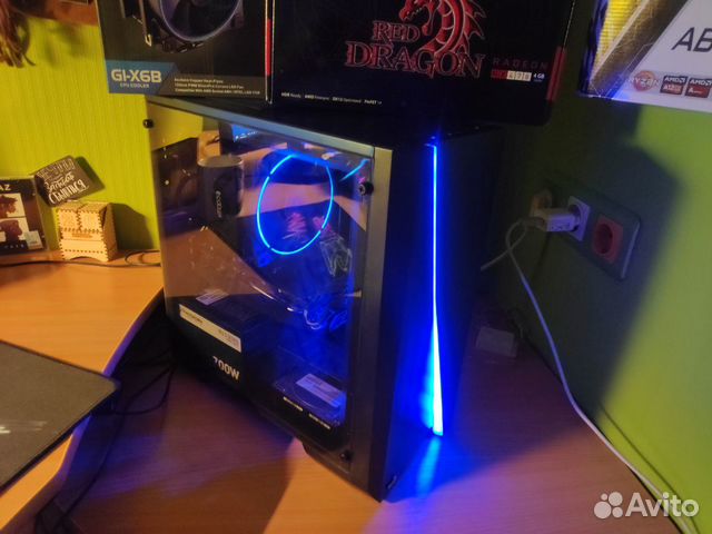 Игровой пк Ryzen 5 2600+16GB+RX470 4GB+SSDm2+HDD Игровой пк Ryzen 5 2600+16GB+RX470 4GB+SSDm2+HDD