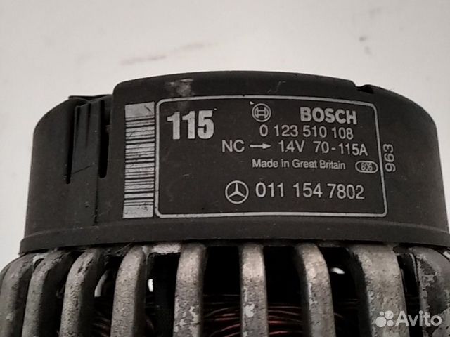 0111547802 генератор 115ампер Мерседес 0111547802 генератор 115ампер Мерседес
