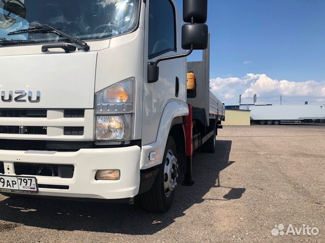 Isuzu FSR 90 борт 7 тонн кму Unic 370 2017 г