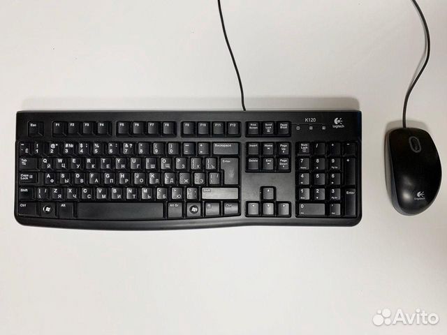 Logitech MK120 (набор клавиатура + мышь)