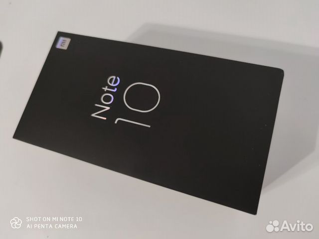 Xiaomi Mi Note 10 128 гб черный