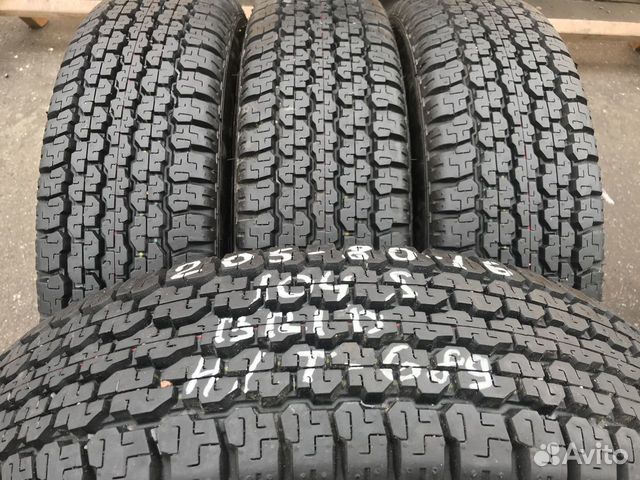 Летние шины R16 205 80 Bridgestone Dueler H/T 689 Летние шины R16 205 80 Bridgestone Dueler H/T 689