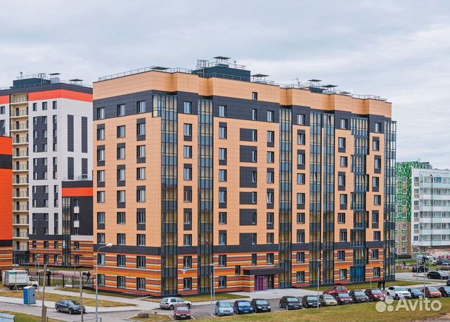 2-к квартира, 45.6 м², 9/10 эт.