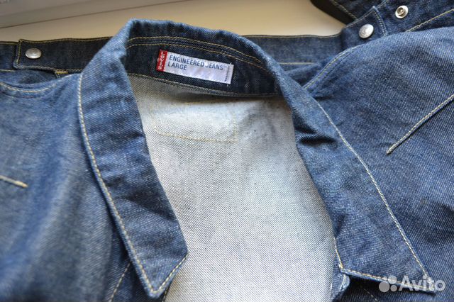 Джинсовая куртка Levis Engineered Jeans Large