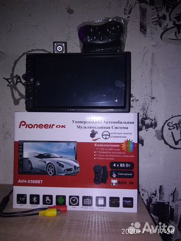 Автомагнитола 2 DIN pioneeir ok