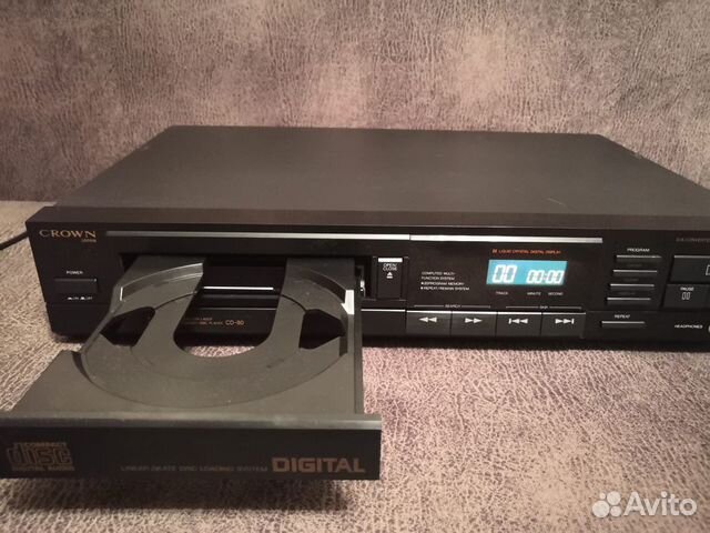 CD проигрыватель crown CD 80 CD проигрыватель crown CD 80