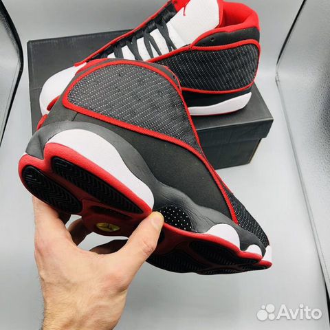 Кроссовки Nike Air Jordan 13 Retro красные белые Кроссовки Nike Air Jordan 13 Retro красные белые