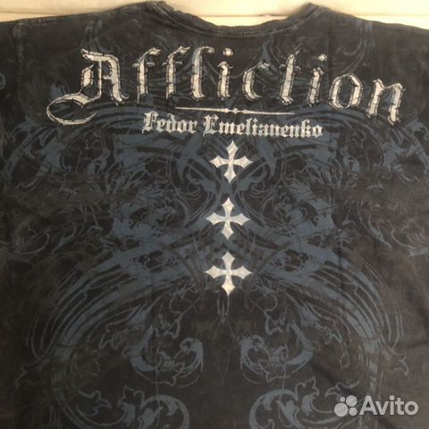 Футболка fedor emelianenko affliction “Последний и Футболка fedor emelianenko affliction “Последний и