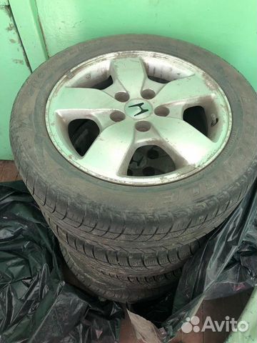 Продам диски с резиной на докатку 205/55/16