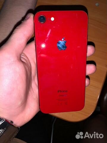 Телефон iPhone 8 red 256 гб