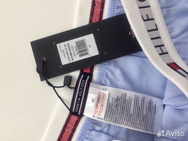 Шорты боксеры женские домашние Tommy Hilfiger Шорты боксеры женские домашние Tommy Hilfiger