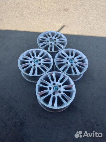 Диски бу литые R15 AL на Skoda