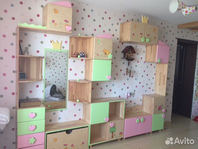 Мебель в детскую для девочки