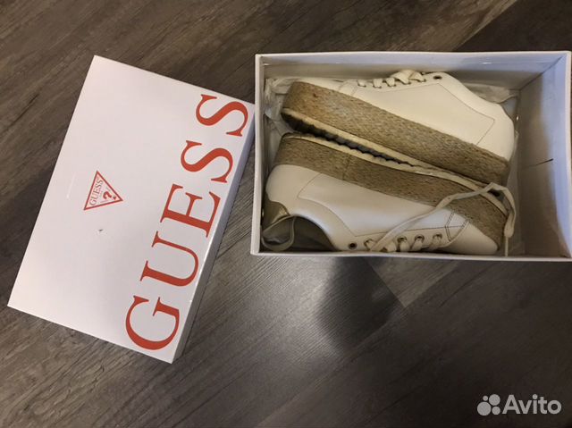 Кеды бренда Guess, натуральная кожа Кеды бренда Guess, натуральная кожа