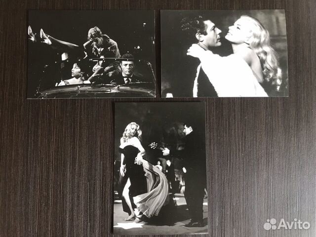 Набор открыток из к/ф Сладкая жизнь Набор открыток из к/ф Сладкая жизнь