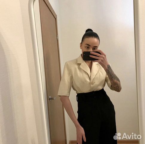 Новый винтажный жакет-блуза Новый винтажный жакет-блуза