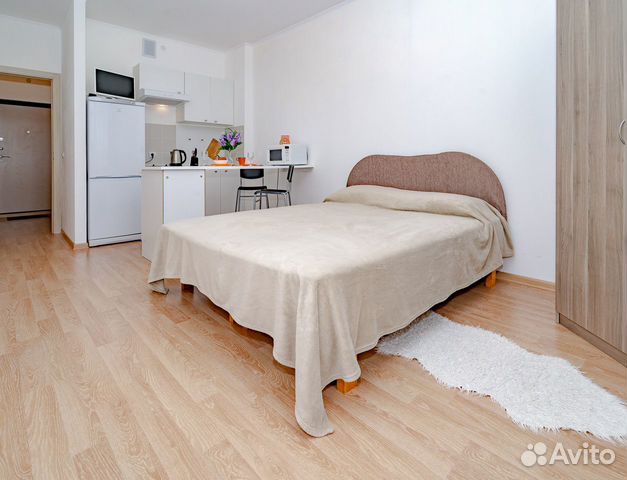 

Квартира-студия, 24 м², 2 кровати