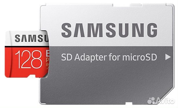 Карта памяти MicroSD 128GB Samsung EVO Plus