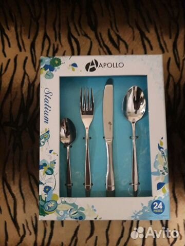 Набор столовых приборов Apollo новый