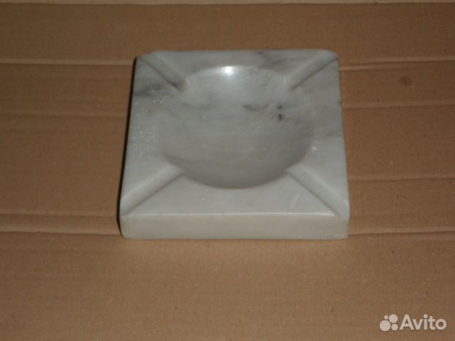 Пепельница мраморная. СССР 50-60 гг. Винтаж