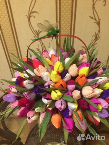 Букеты из конфет, фудбукеты, цветы