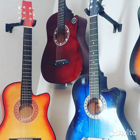 Гитара акустическая 38 фолк С катавеем новая