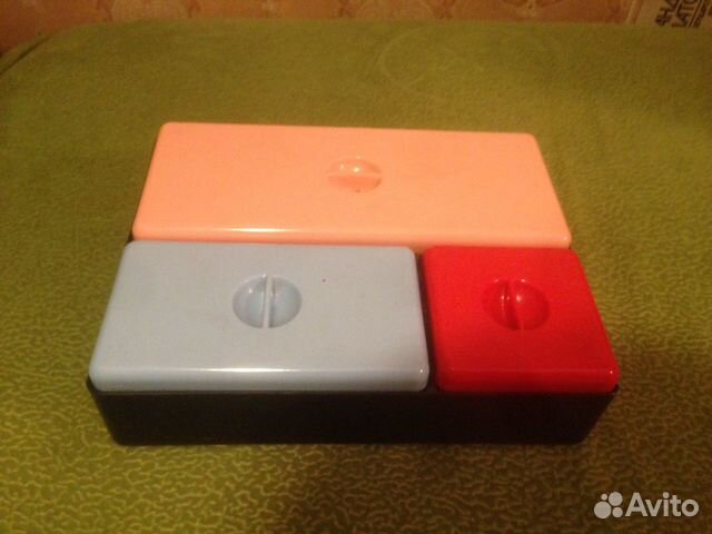 Шкатулка СССР карболит винтаж середина 20-го века