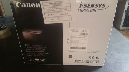 Новый принтер Canon i-sensys LBP6030b
