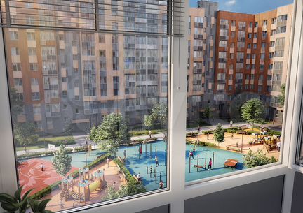2-к квартира, 44.8 м², 2/17 эт.