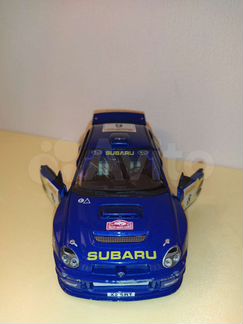 Subaru Impreza WRX масштабная модель 1:24 Cararama